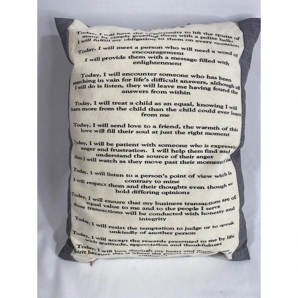 Unbranded Vintage Today Throw Pillow 16x12 Multicolor Cottagecore Decor‎ Linens